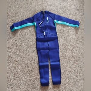 NWOT Kids Blue and Green Swim Suit